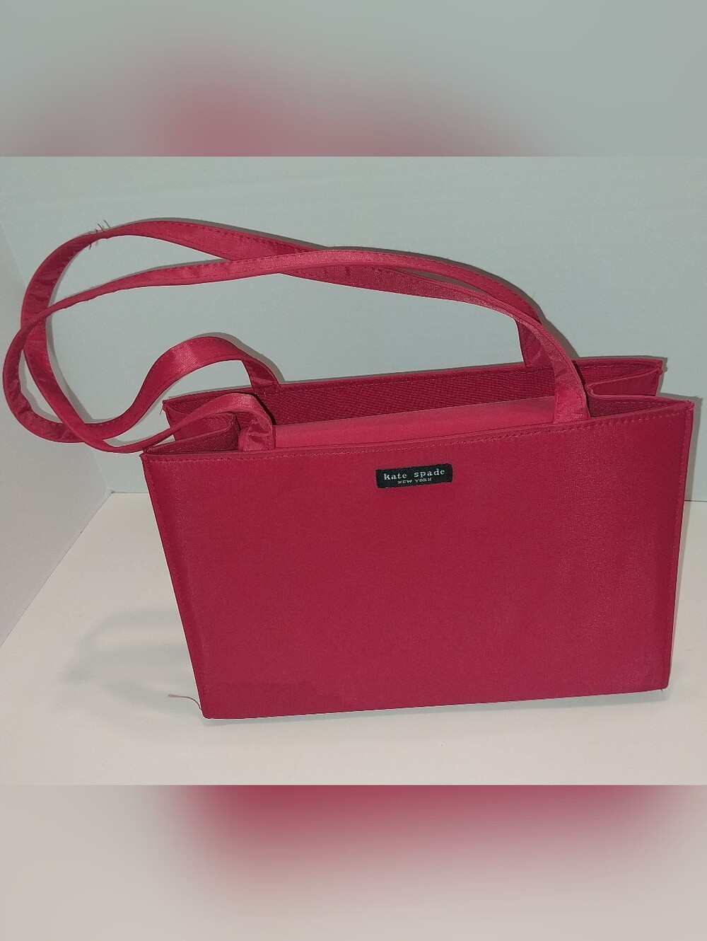 Kate Spade 90s Classic Red Satin Mini